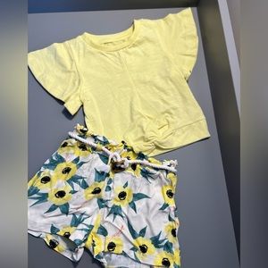 New - Never Worn Jessica Simpson 18M Girls’ Shirt and Shorts